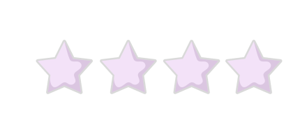 4 Star Rating purple